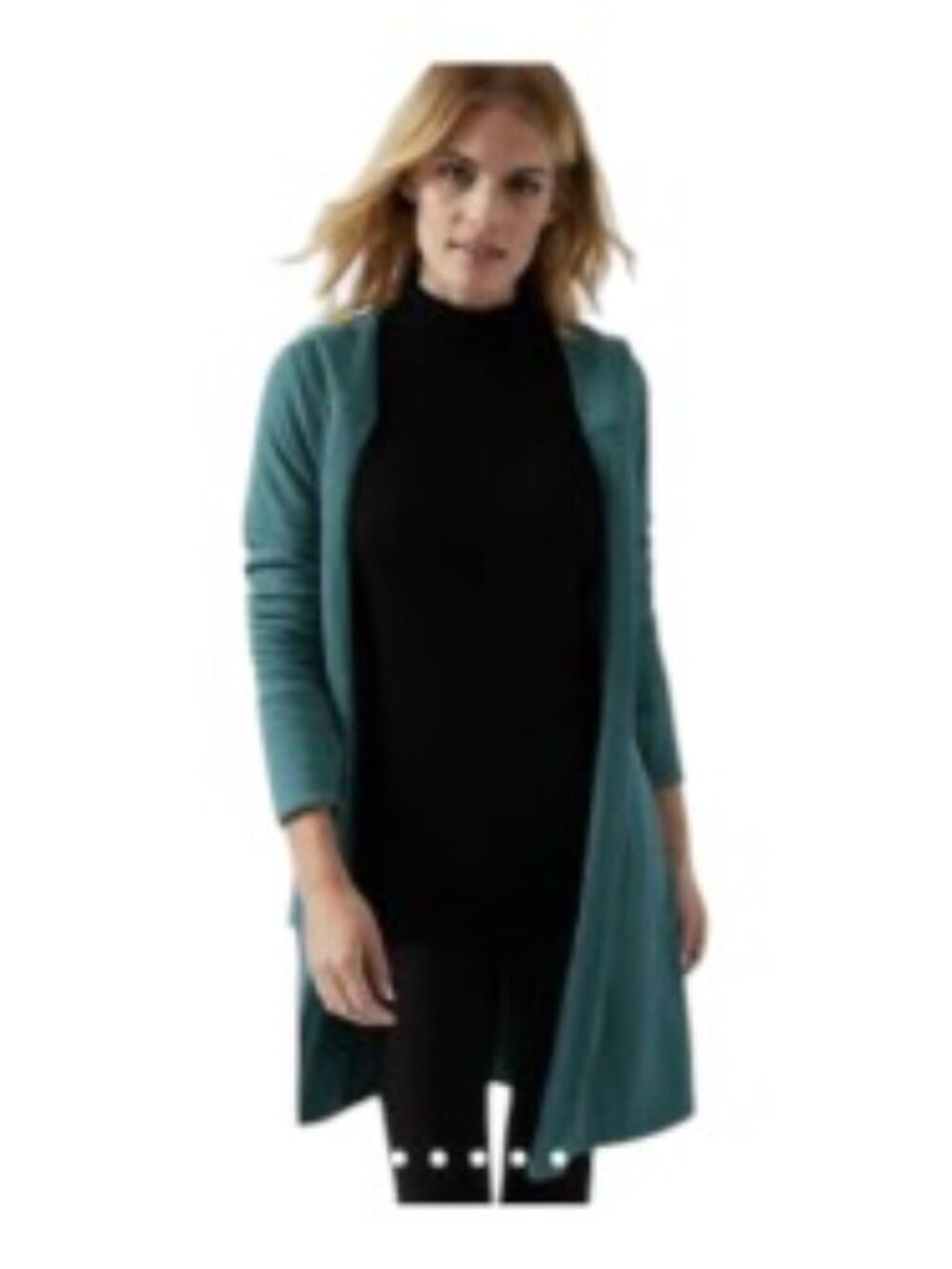 Athleta Harmony Wrap Open Front Cardigan Medium